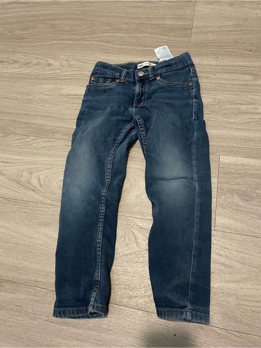 Levi's Kids Dark Indigo Slim Jeans